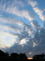 Striking clouds